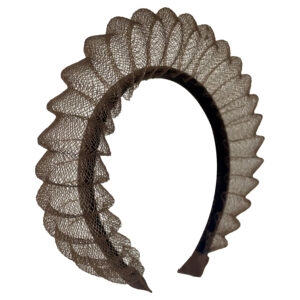 Rêverie Plissé Mini  | Marrone